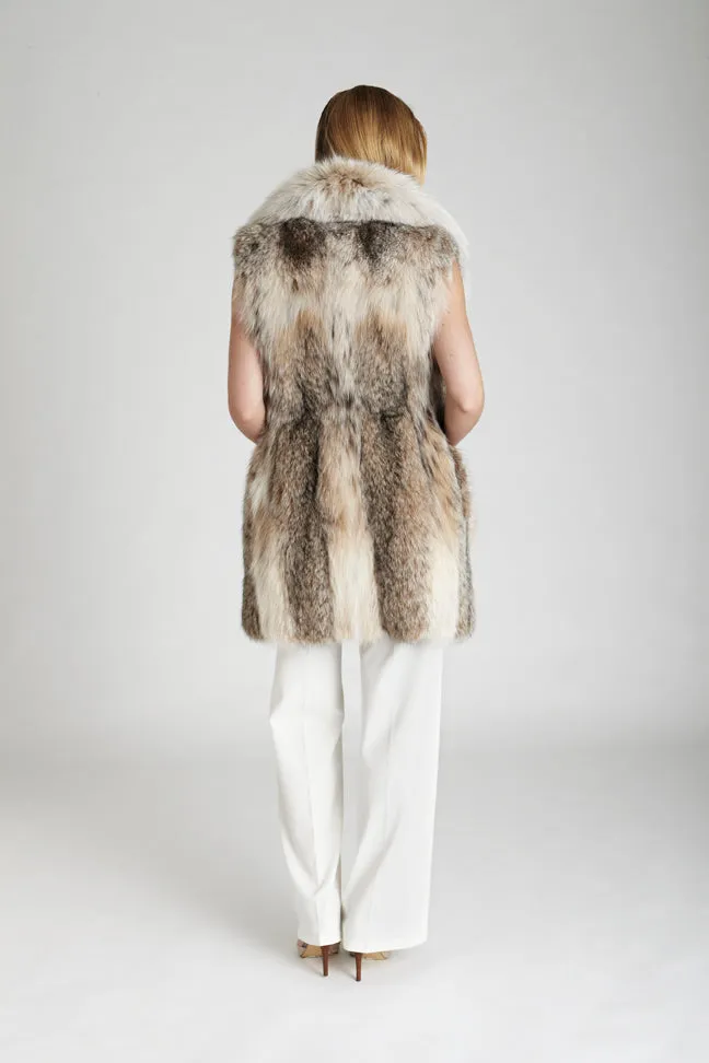 Vera Lynx Fur Vest