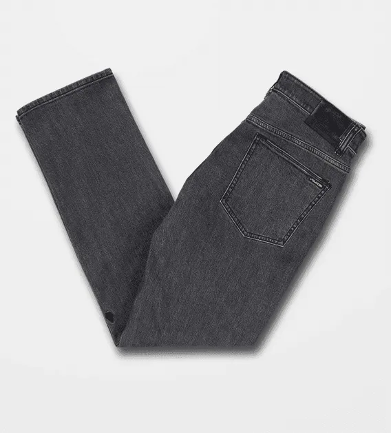 Volcom Solver Denim Jean Easy Enzyme Grey