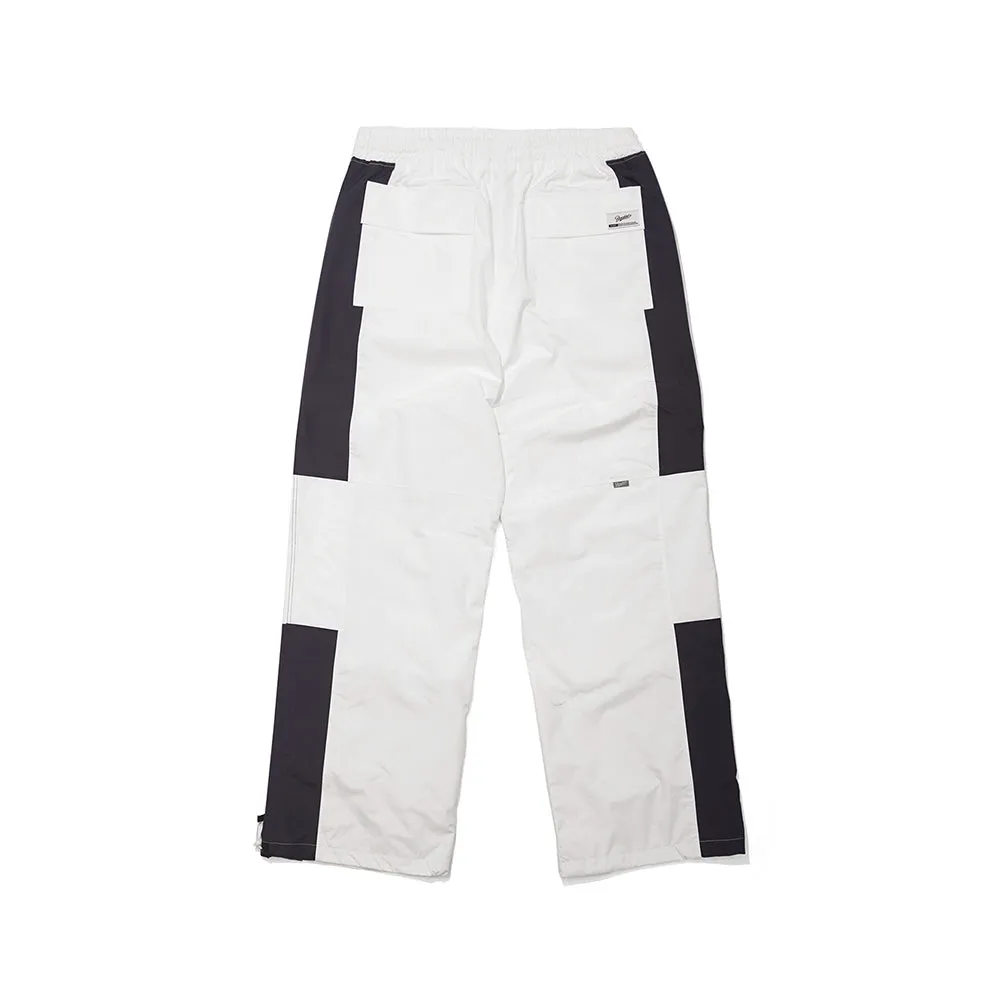 WD CROSS BOX TRACK PANTS WHITE