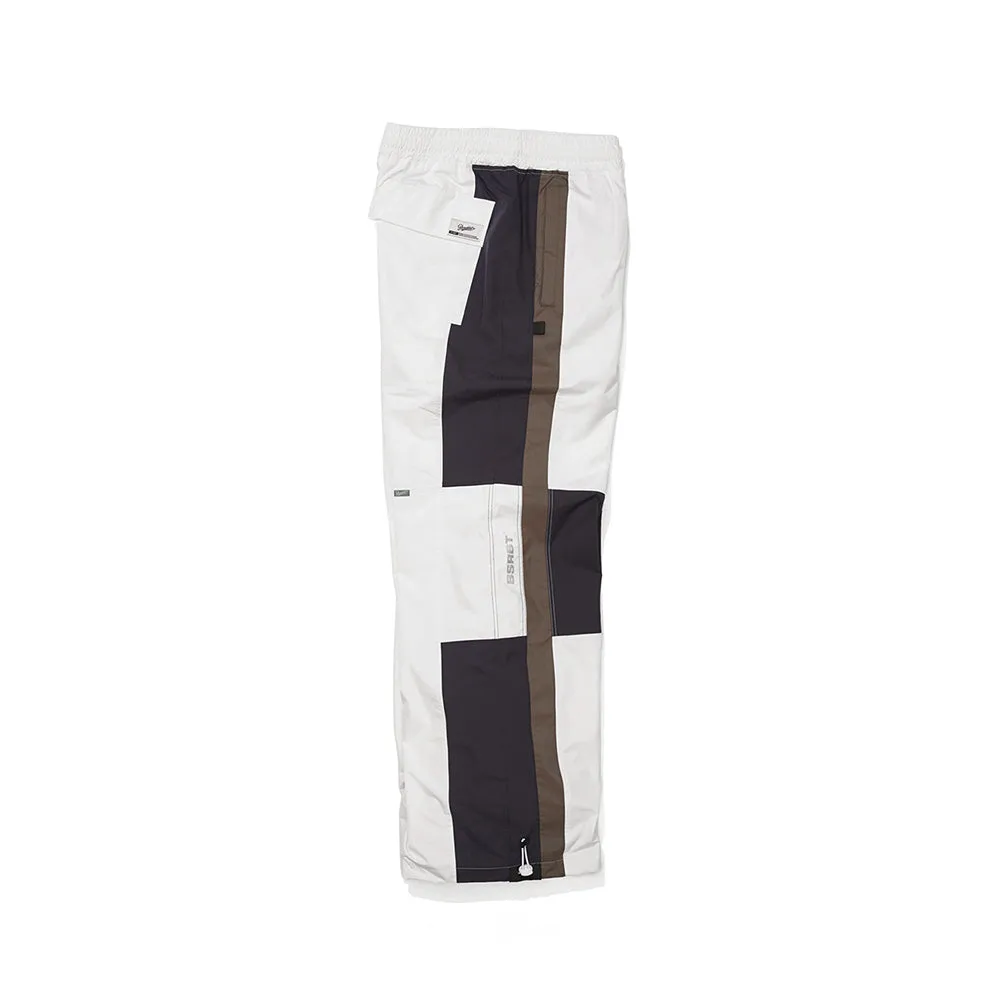 WD CROSS BOX TRACK PANTS WHITE