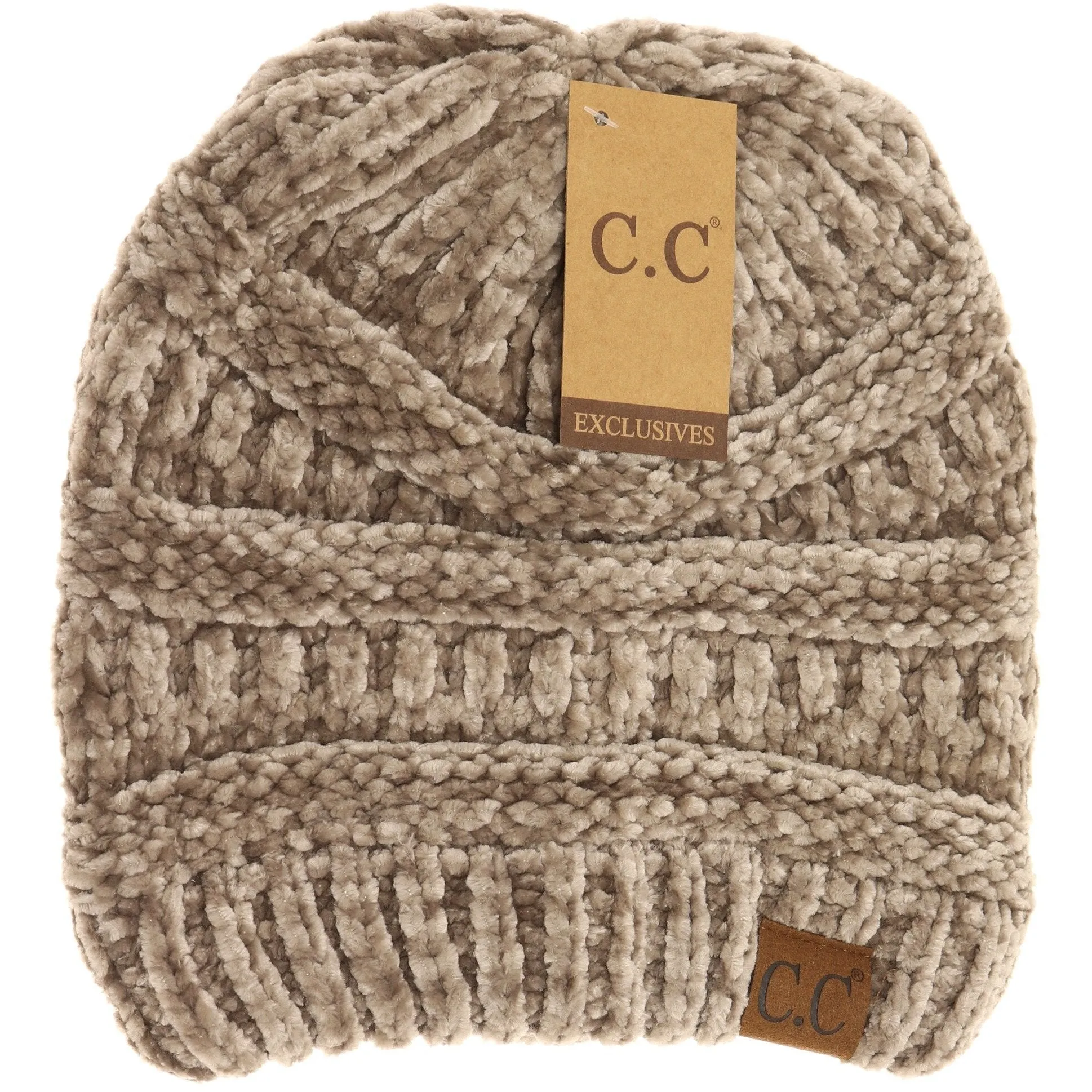 Women's Classic Cenille CC Beanie