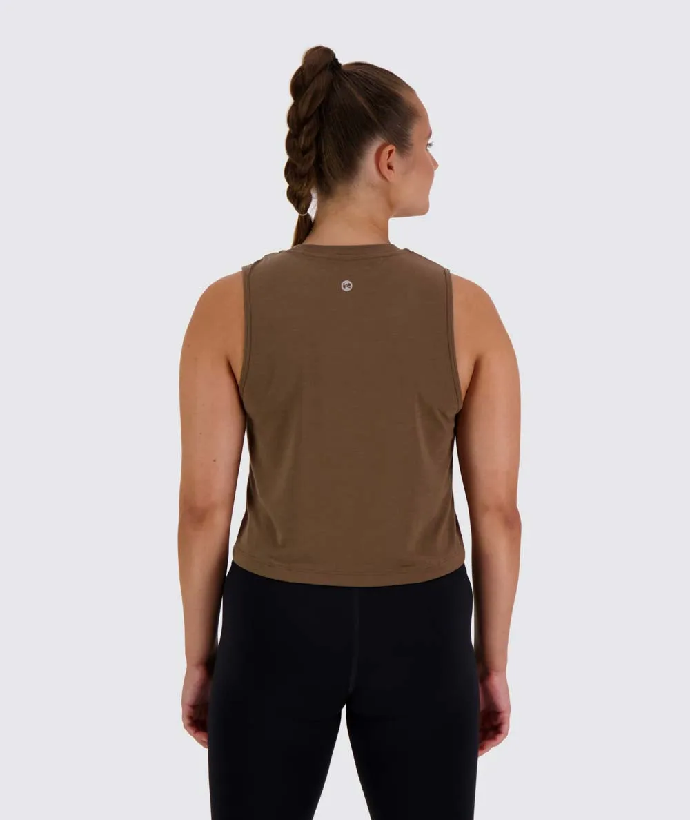 Women's Muscle Crop Top (OUTLET)