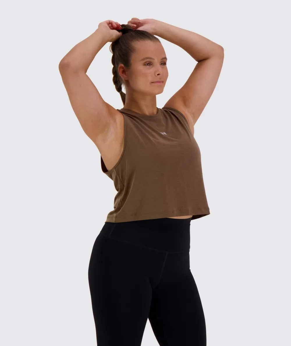 Women's Muscle Crop Top (OUTLET)