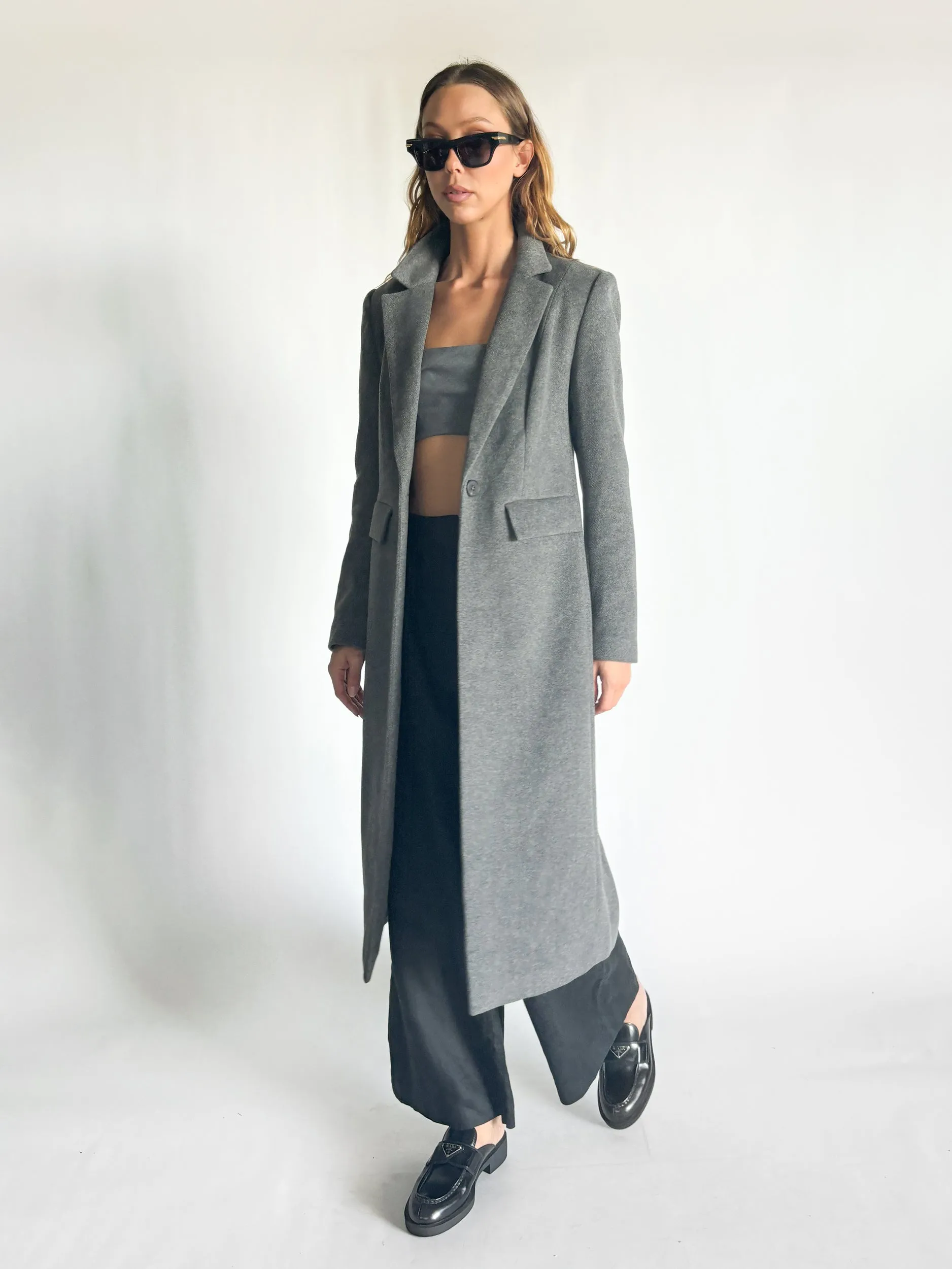 Wool Blend Coat