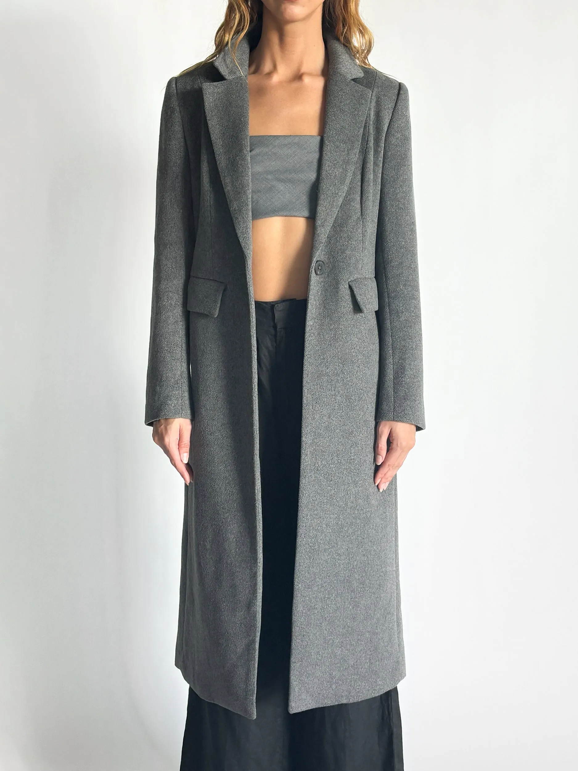 Wool Blend Coat