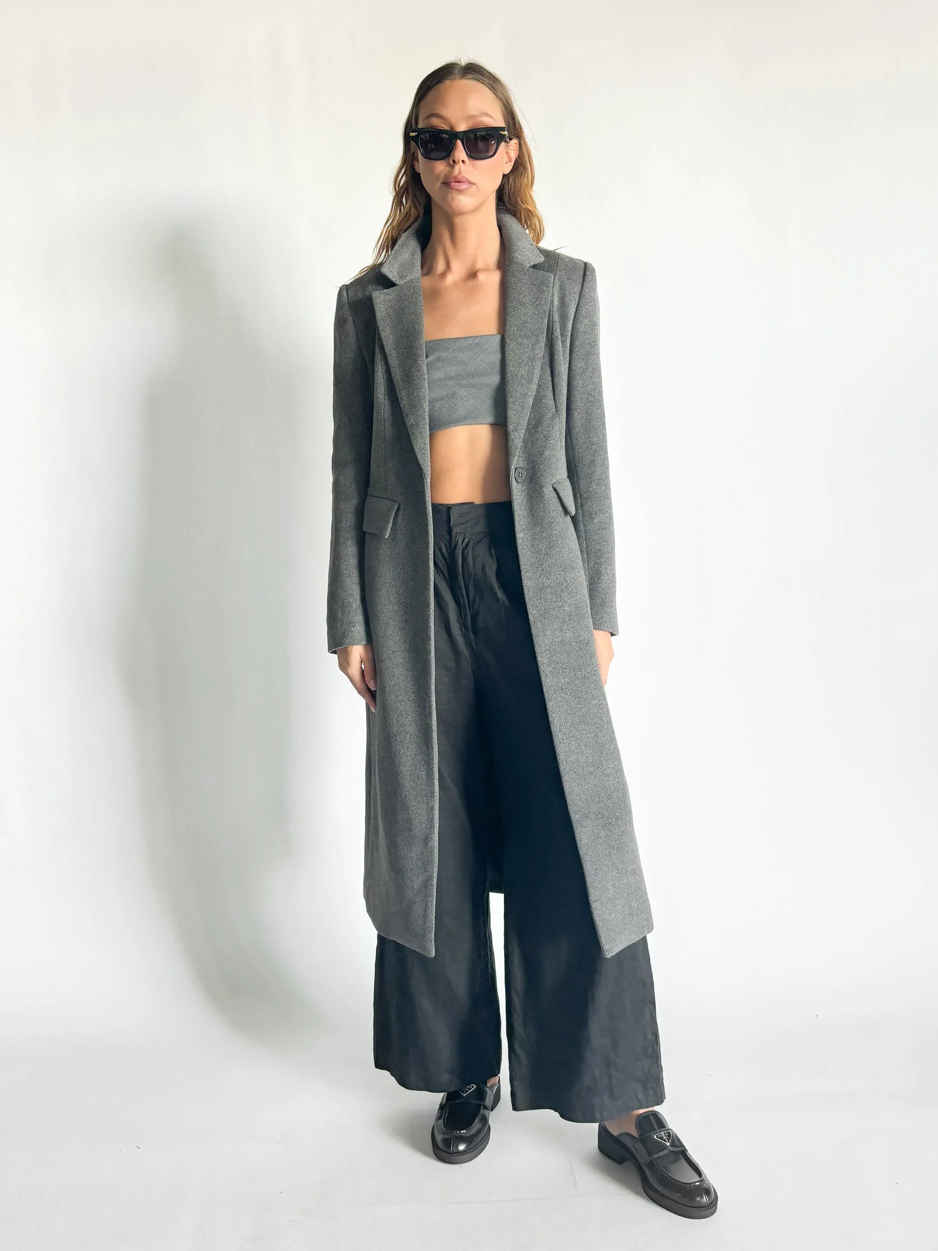 Wool Blend Coat