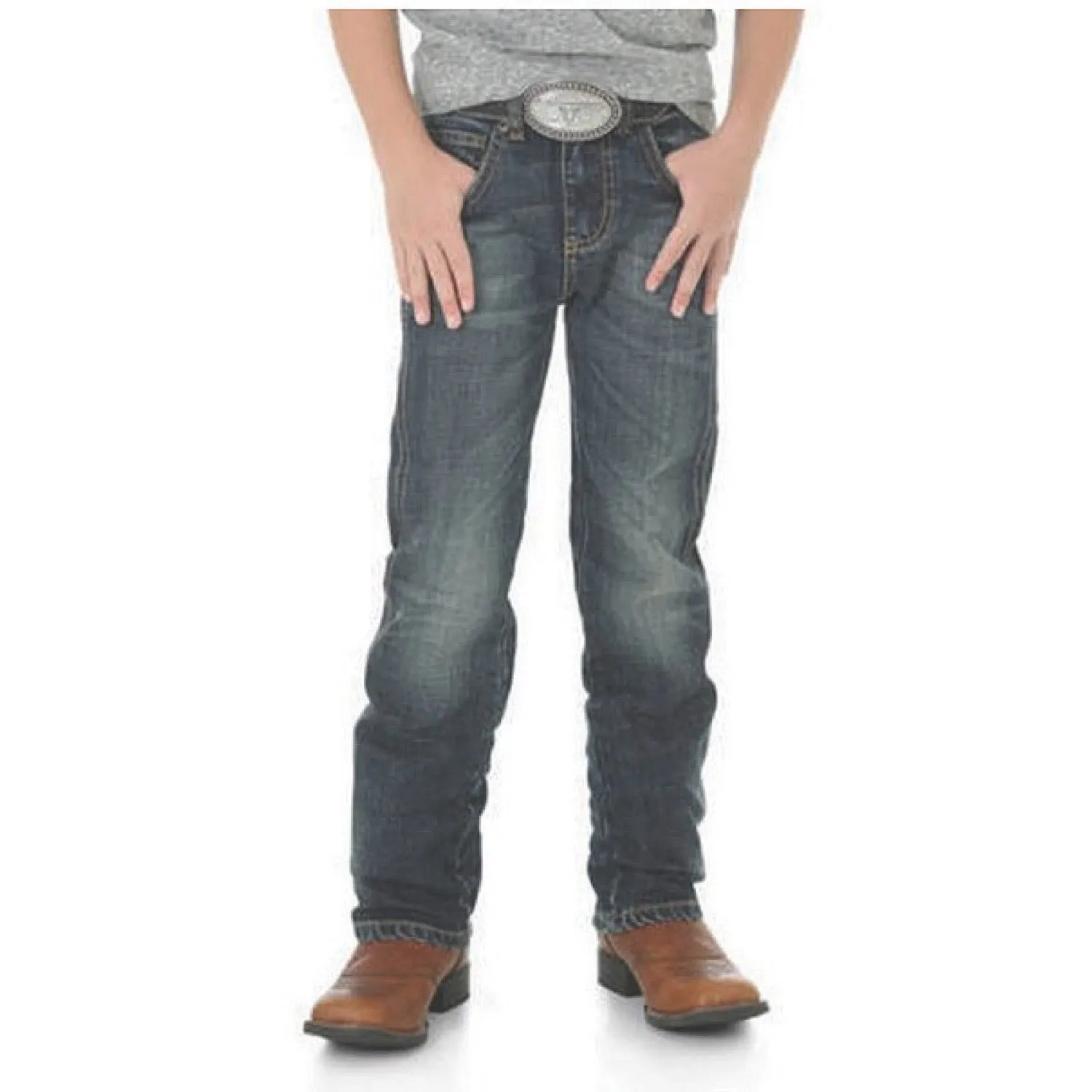 Wrangler Boy's Junior Retro Slim Straight Jean - Bozeman