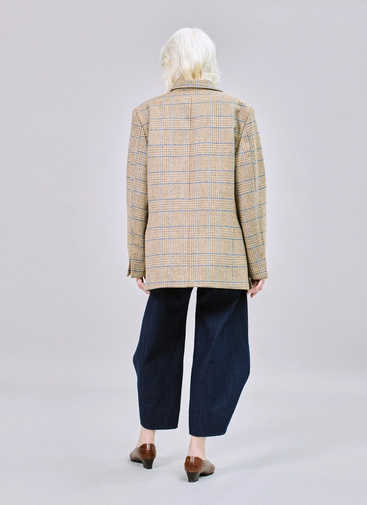 Yaddi Jacket in Magee’s contemporary check wool